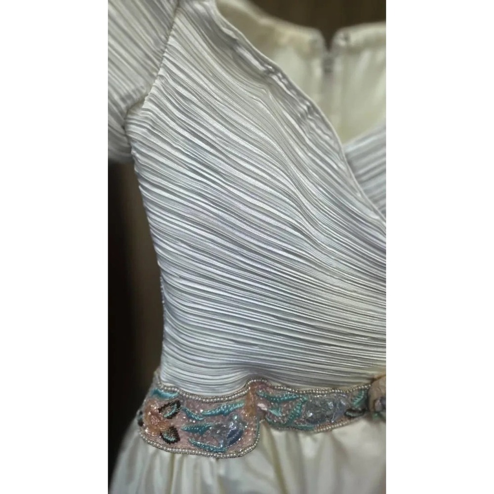 Lillie Rubin Couture Off-Shoulder Formal Dress - Size 8 - Picture 11 of 16